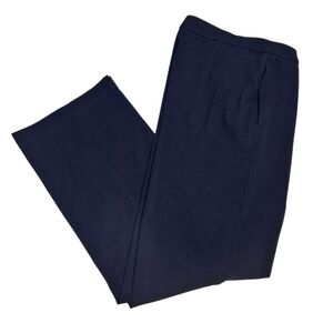 Alia Pull-On Dark Blue Dress Pants